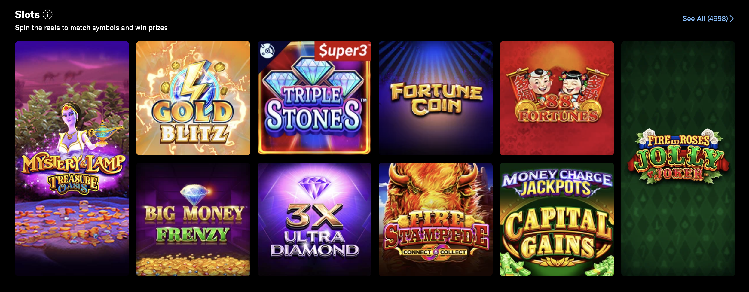 BetMGM Casino slots